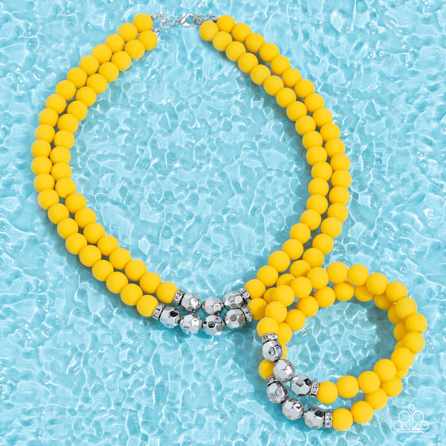 Dip and Dive - Yellow Paparazzi Accessories