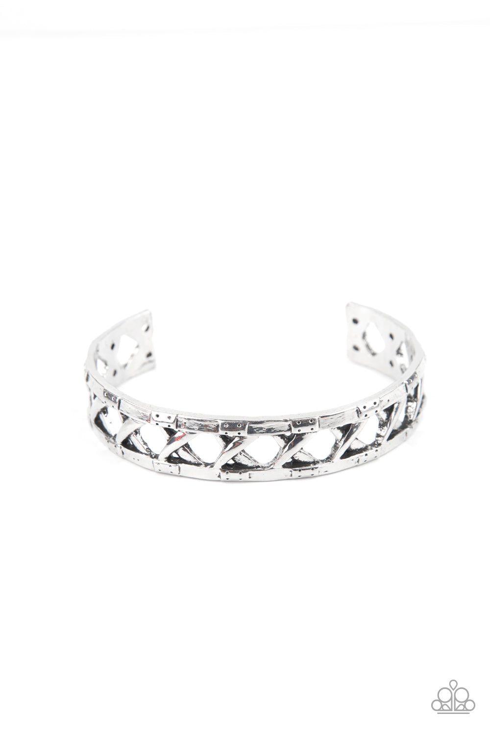 In Over Your METALHEAD - Silver Paparazzi Accessories