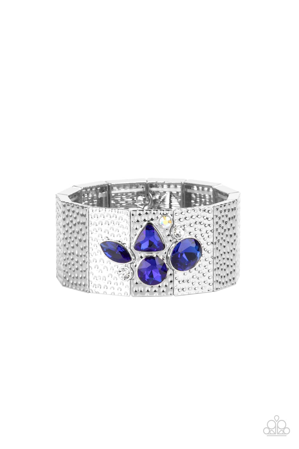 Flickering Fortune - Blue Paparazzi Accessories