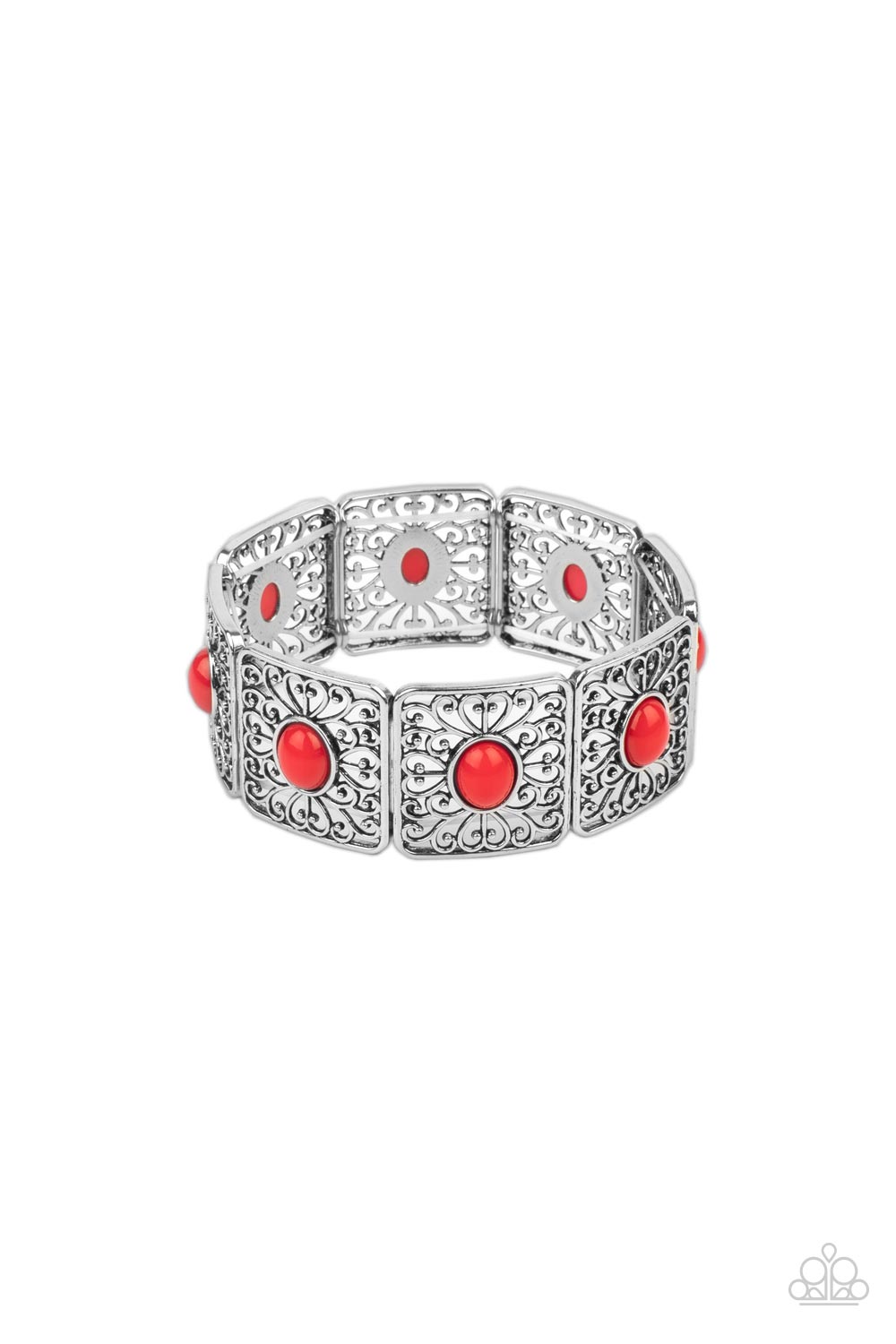 Cakewalk Dancing - Red Paparazzi Accessories