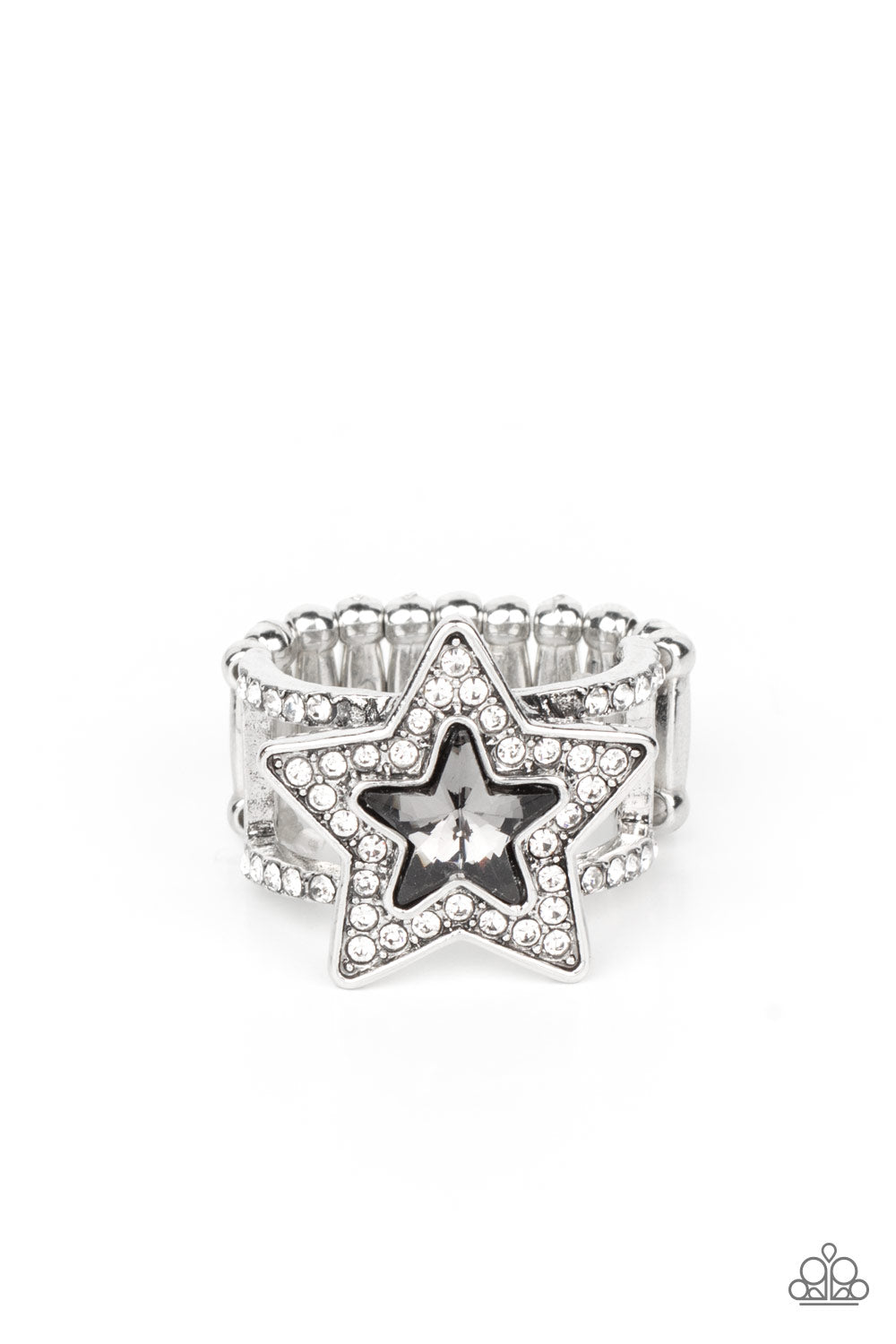 One Nation Under Sparkle - Silver Paparazzi Accessories