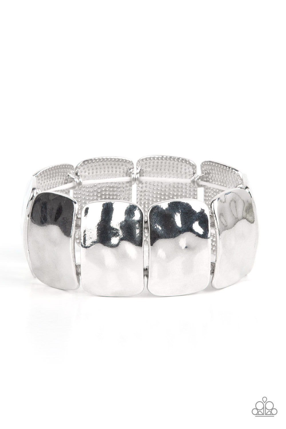 Molten Maverick - Silver Paparazzi Accessories