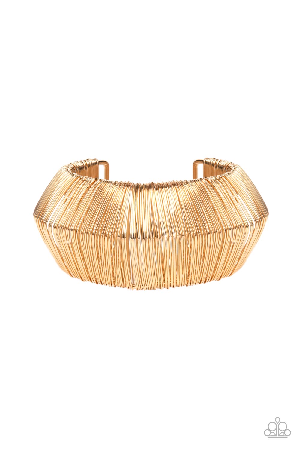 Wild About Wire - Gold Paparazzi Accessories