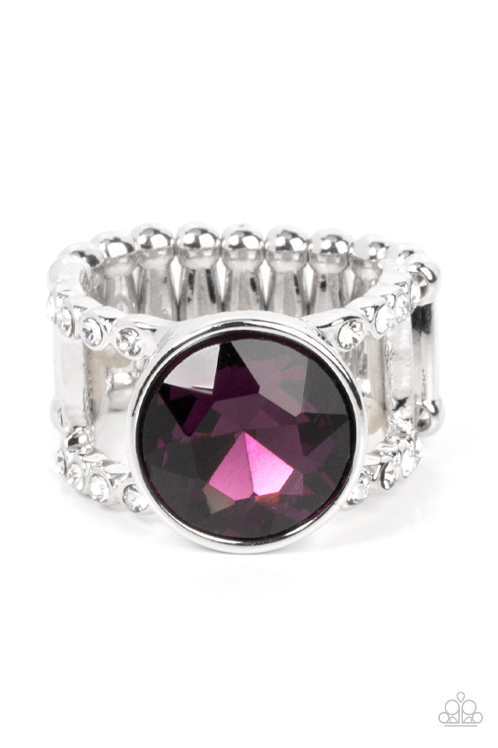 High Roller Sparkle - Purple Paparazzi Accessories