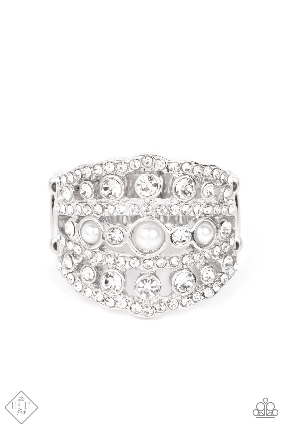 Sailboat Bling - White Paparazzi Accessories