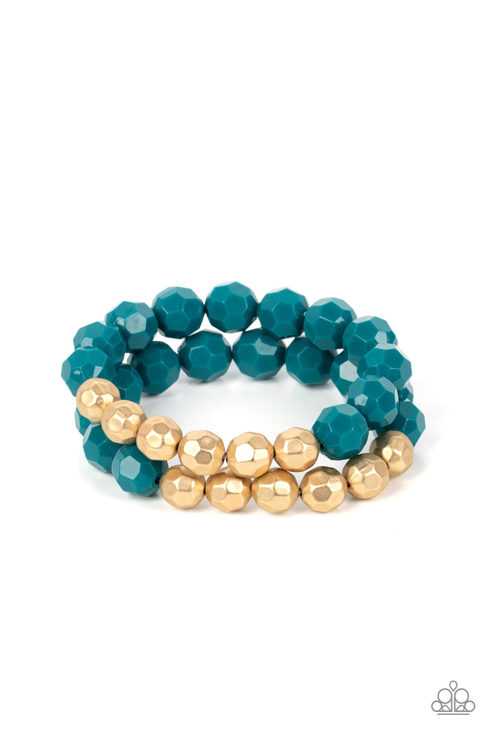 Grecian Glamour - Blue Paparazzi Accessories
