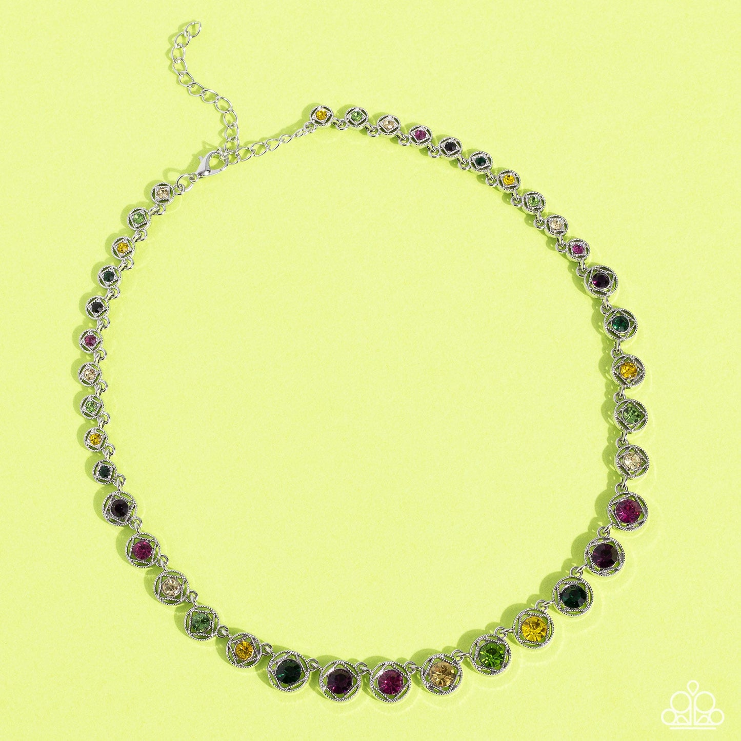 Kaleidoscope Charm - Multi Paparazzi Accessories