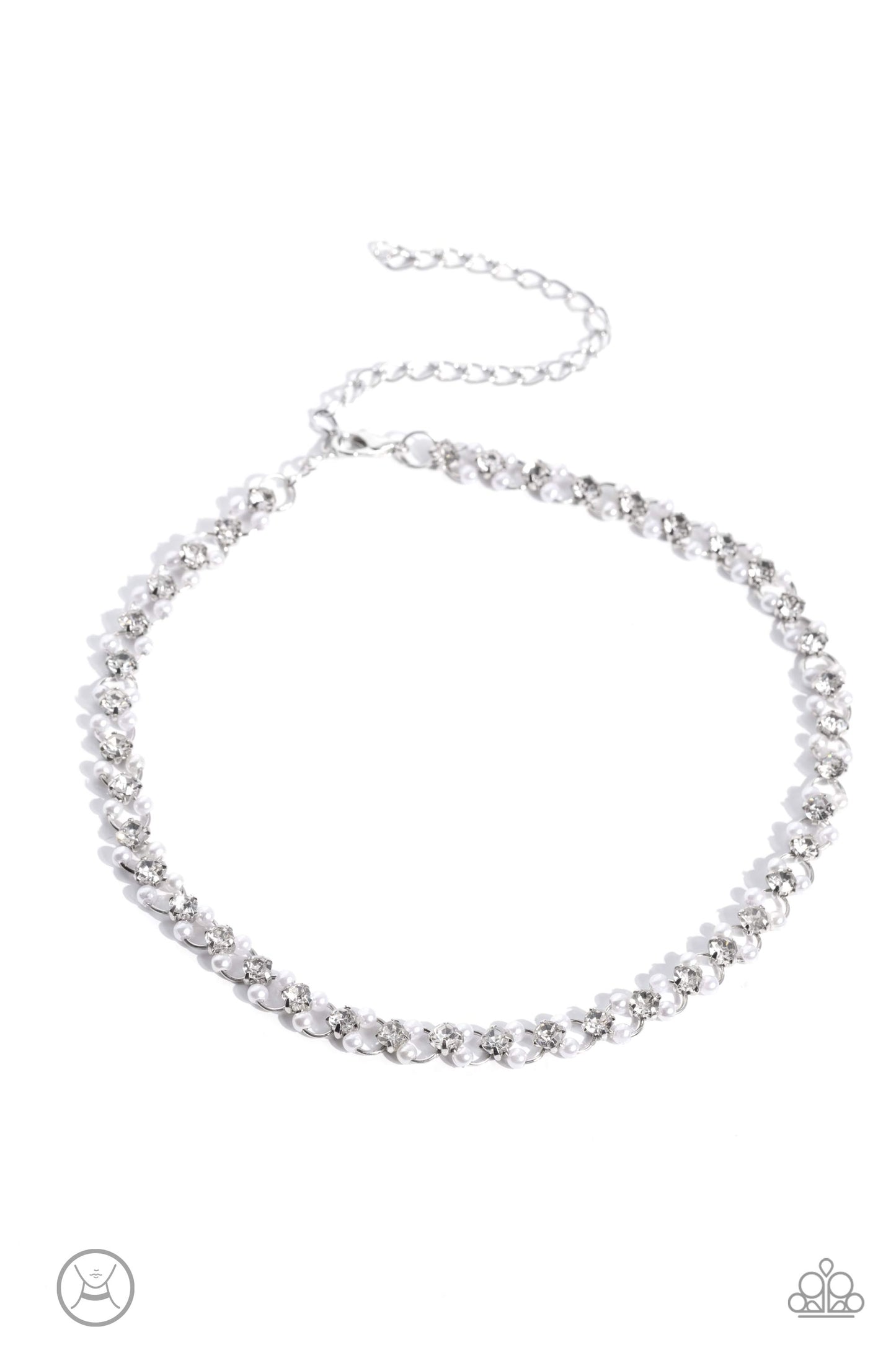 Classy Couture - White Paparazzii Accessories