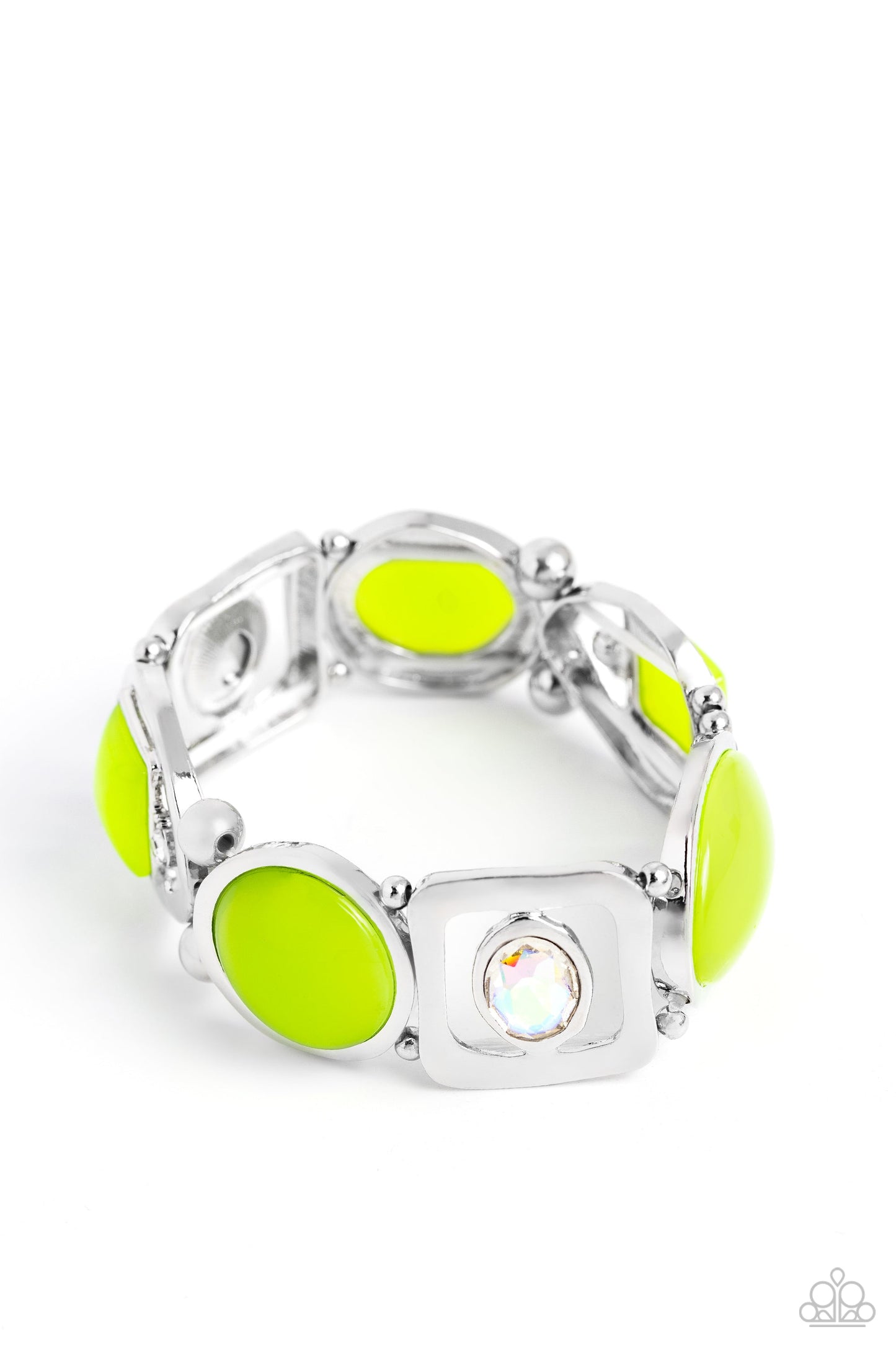 Majestic Mashup - Green Paparazzi Accessories