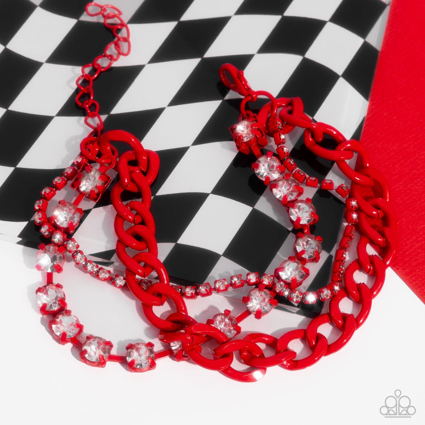 Colorful Canvas - Red Paparazzi Accessories