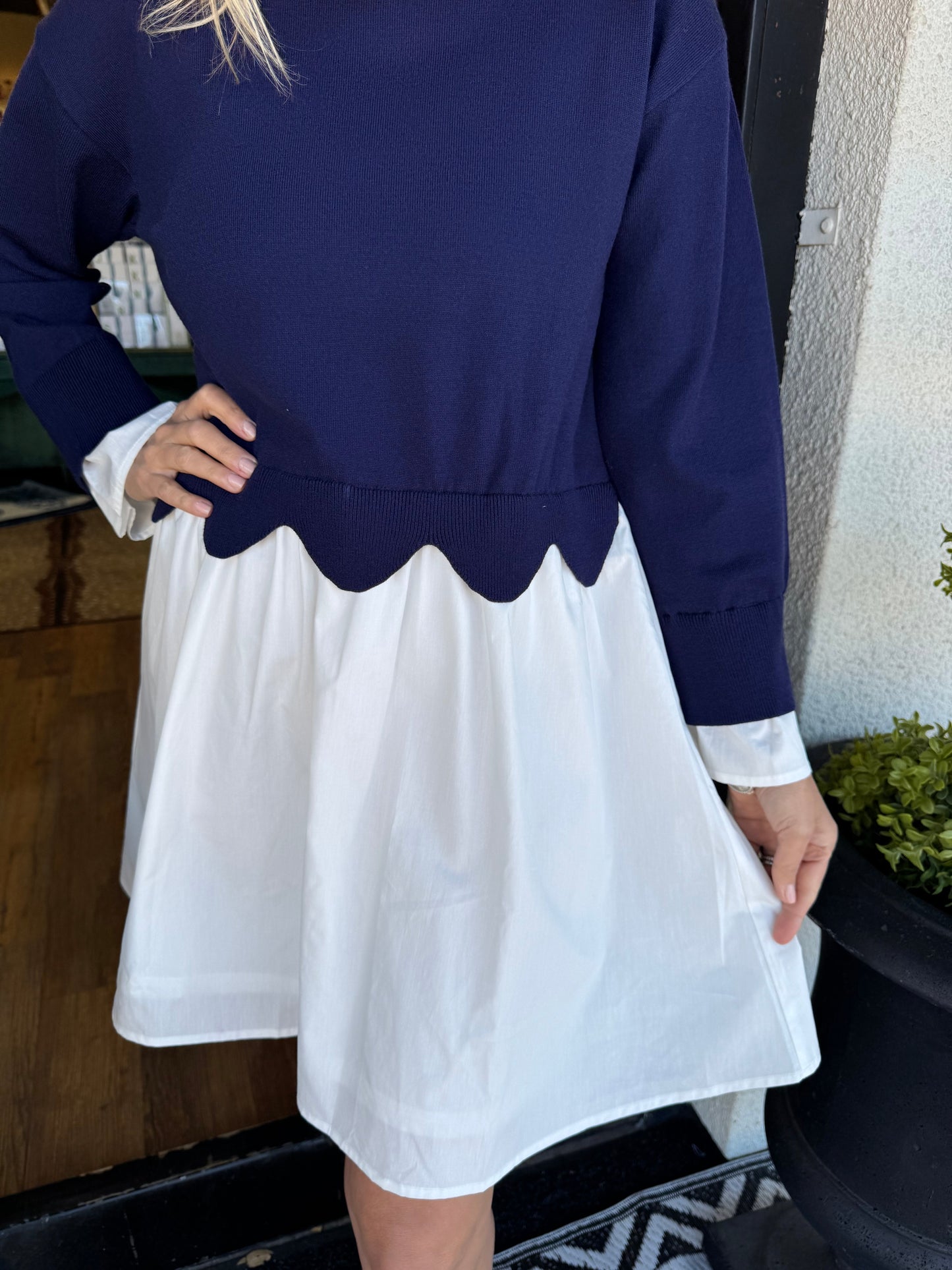 Richie Dress - Navy