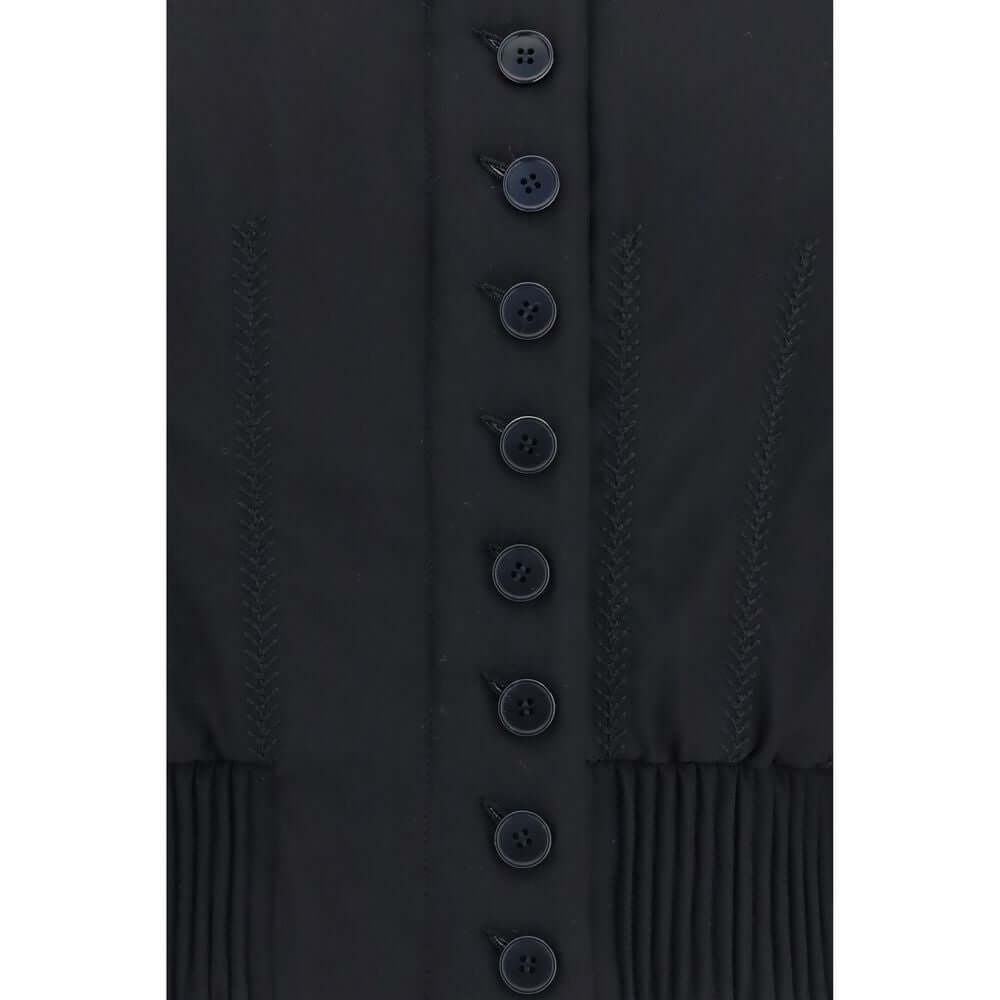 Alexander McQueen Black Polyester Bomber