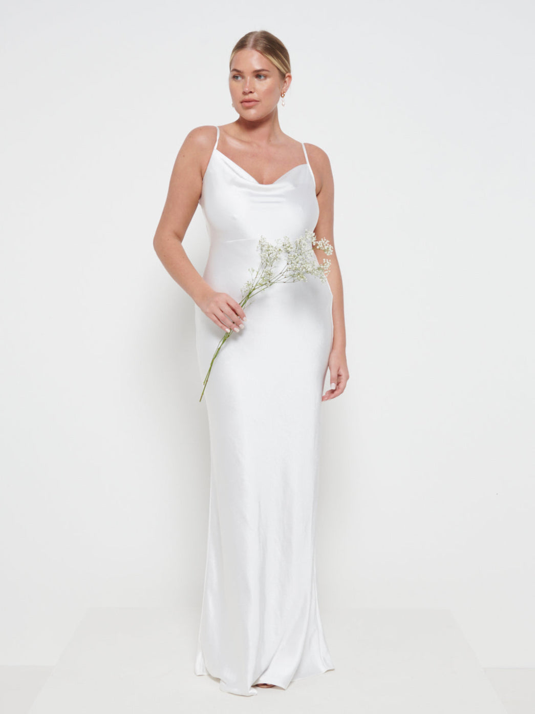 Keisha Maxi Bridesmaid Dress - Matte Ivory