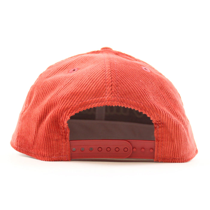 Alabama Crimson Tide New Era 9Fifty 9Fifty Snapback Hat (CORDUROY Red Gray Under Brim)