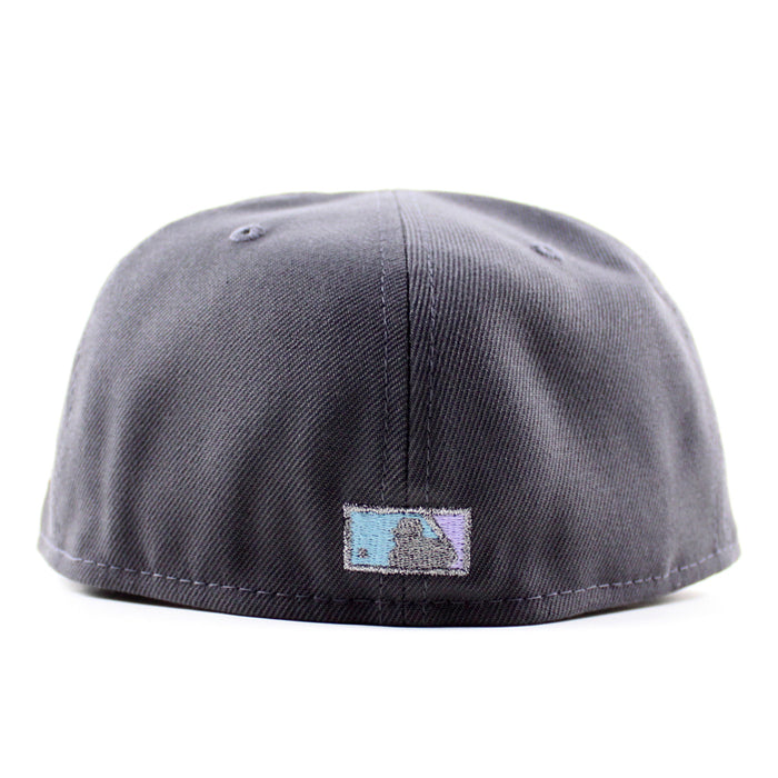 Arizona Diamondbacks 1998 Inaugural Season New Era 59Fifty Fitted Hat (Graphite Black Gray Under Brim)