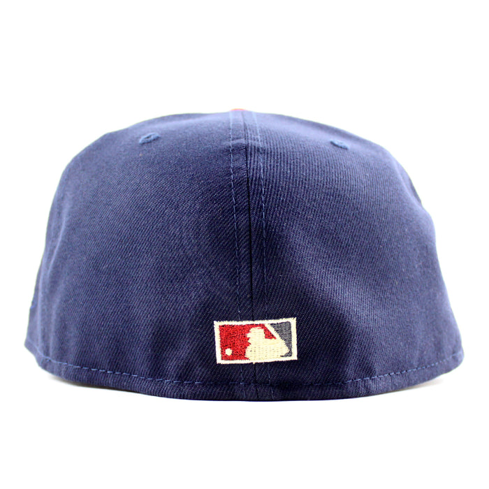 Boston Red Sox 1999 All Star Game New Era 59Fifty Fitted Hat (Navy Scarlet Red Green Under Brim)