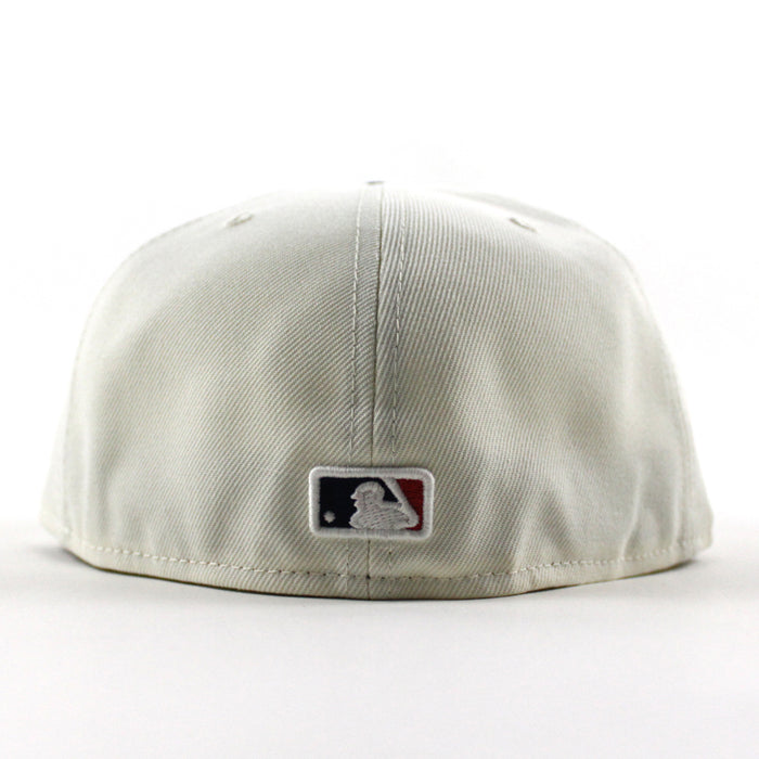 Boston Red Sox CITGO Fenway Park New Era 59Fifty Fitted Hat (Chrome White Navy and Gray Under Brim)