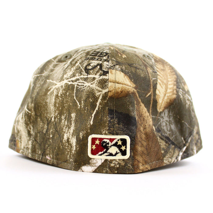 Buffalo Bisons New Era 59Fifty Fitted Hat (Real Tree Cilantro Gray Under Brim)