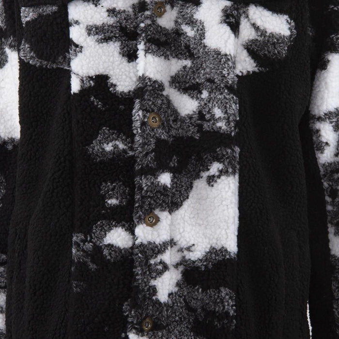 Chaqueta Miscelanea Negro Blanco con broches Reef