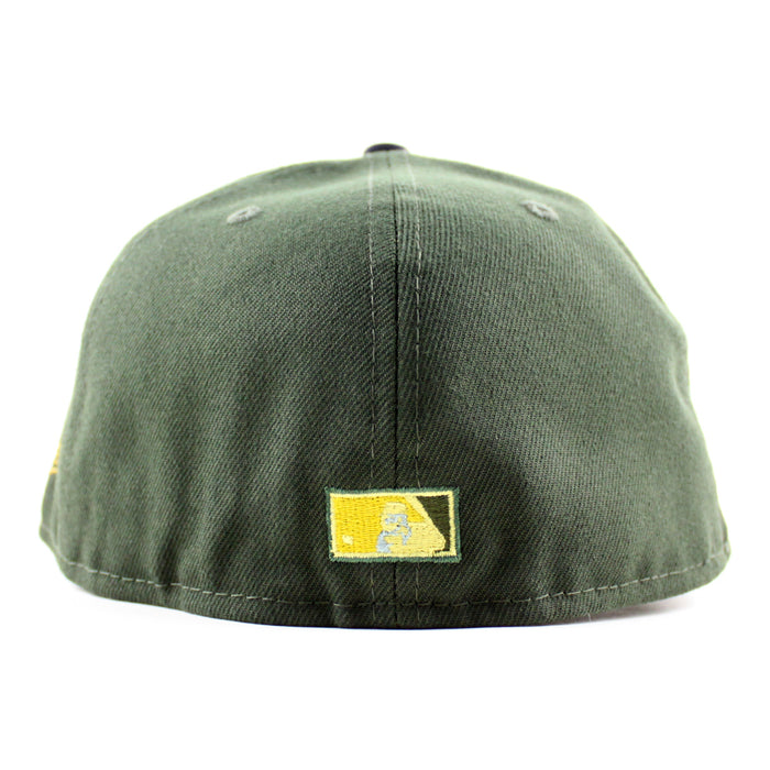 Chicago Cubs 1947 All Star Game New Era 59Fifty Fitted Hat (DARK SEAWEED NAVY MET GOLD Under Brim)