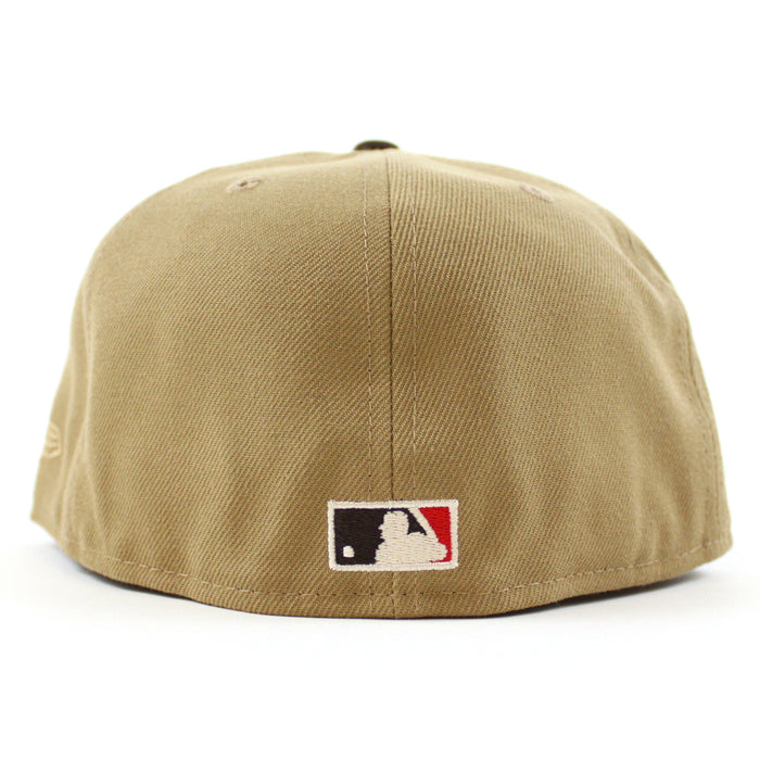 Chicago Cubs 1962 All Star Game New Era 59Fifty Fitted Hat (Khaki Walnut Peanut Under Brim)
