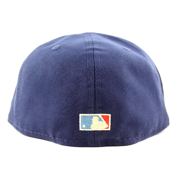 Cleveland Indians 1981 All Star Game New Era 59Fifty Fitted Hat (OCEANSIDE BLUE PINOT RED KHAKI Under Brim)