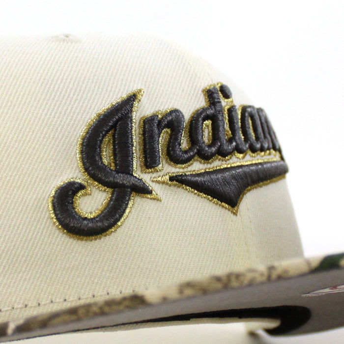 Cleveland Indians 2019 All Star Game New Era 59Fifty Fitted Hat (Chrome White RealTree Gray Under Brim)