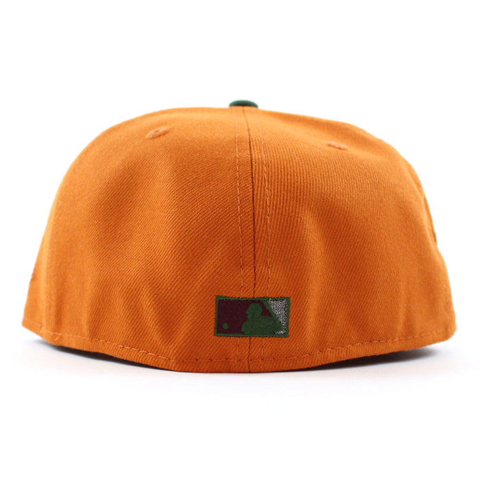 Houston Astros 20th Anniversary New Era 59Fifty Fitted Hat (Fight Orange Mountain Green Gray Under Brim)