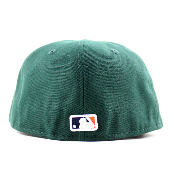 Houston Astros (Orbit Mascot) Minute Maid Park New Era 59Fifty Fitted Hat (Dark Green Navy Gray Under Brim)