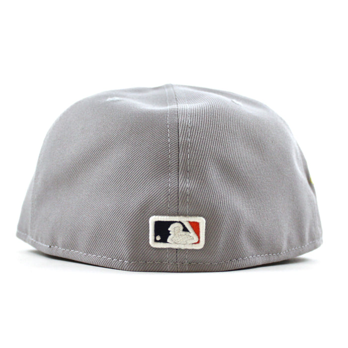 Houston Astros (Orbit Mascot) Minute Maid Park New Era 59Fifty Fitted Hat (Gray Navy Green Under Brim)