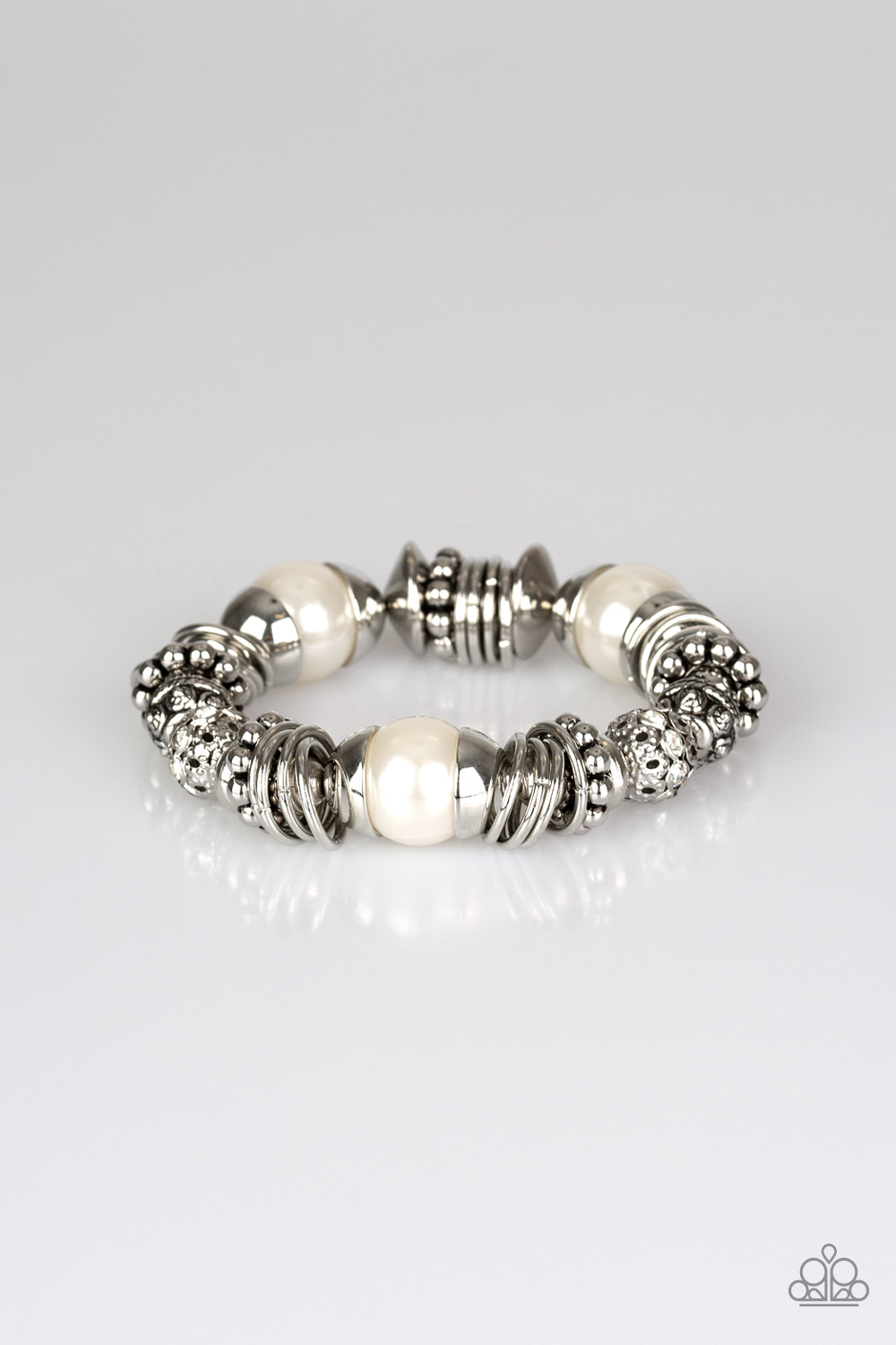 Uptown Tease - White Paparazzi Accessories
