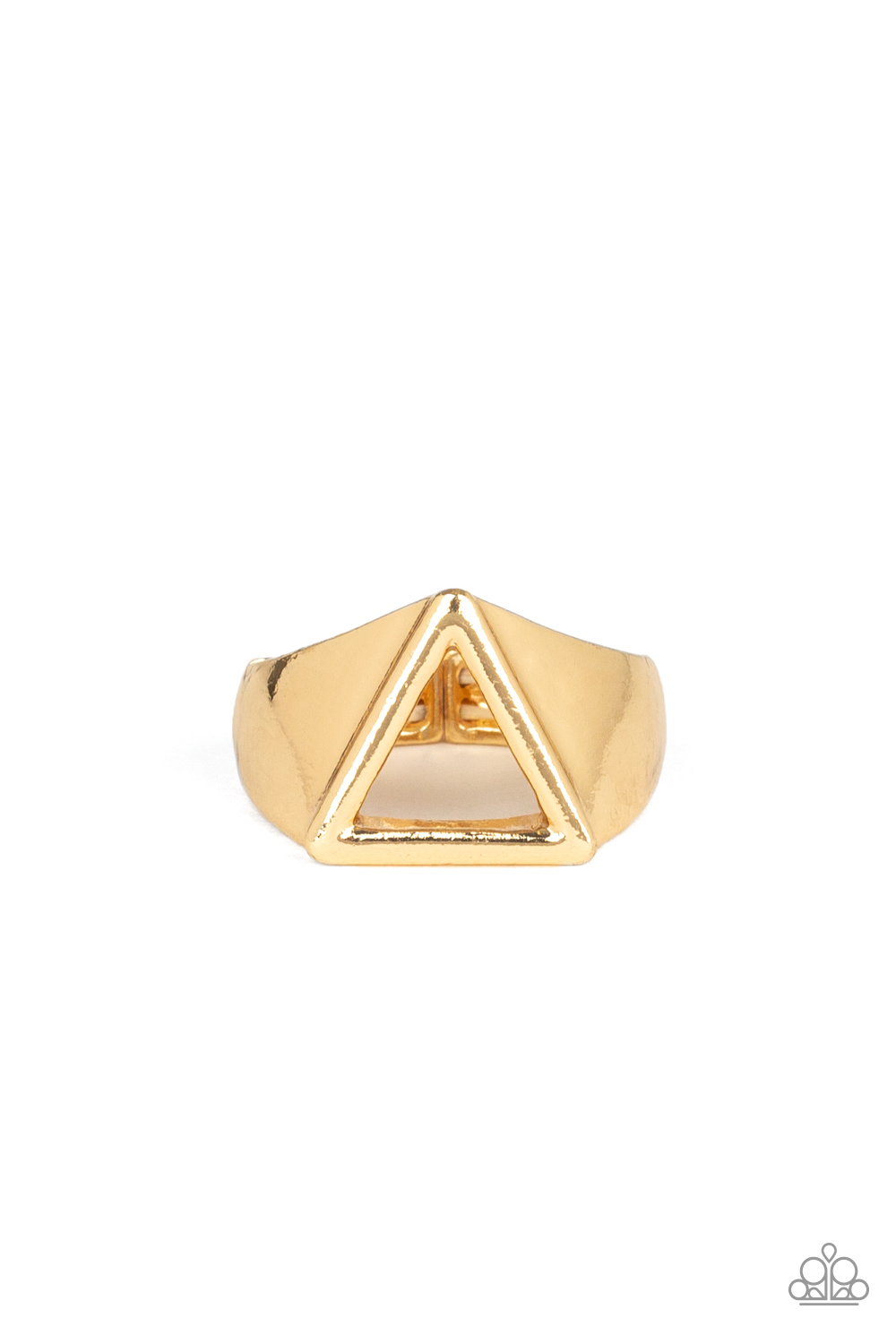 Trident - Gold Paparazzi Accessories