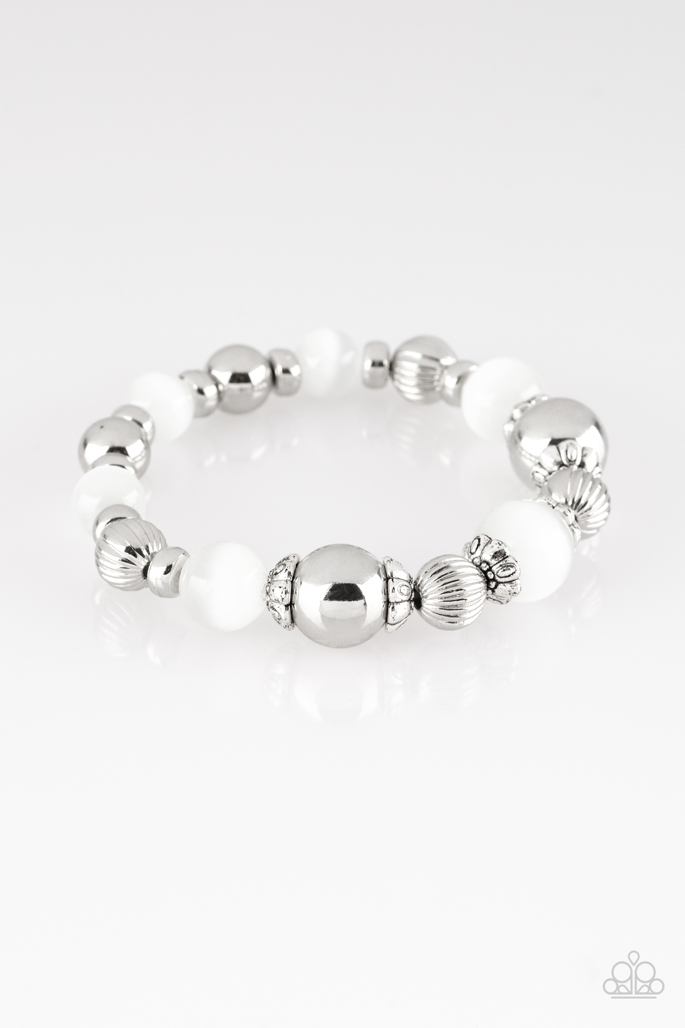 Once upon A Maritime - White Paparazzi Accessories