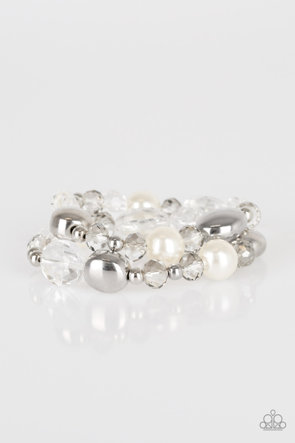 Downtown Dazzle - White Paparazzi Accessories