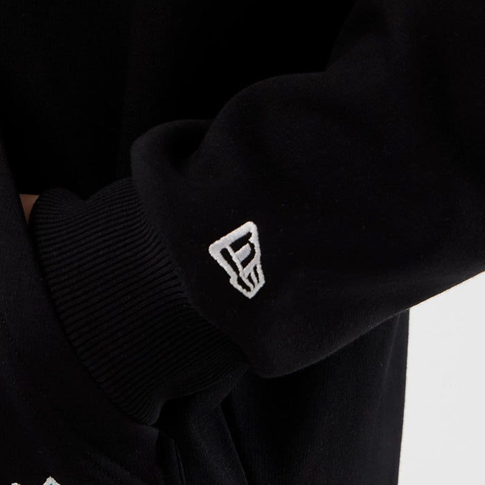 The Male model is wearing Jacksonville Jaguars NFL International Series Games Black Full Zip Hoodie 7