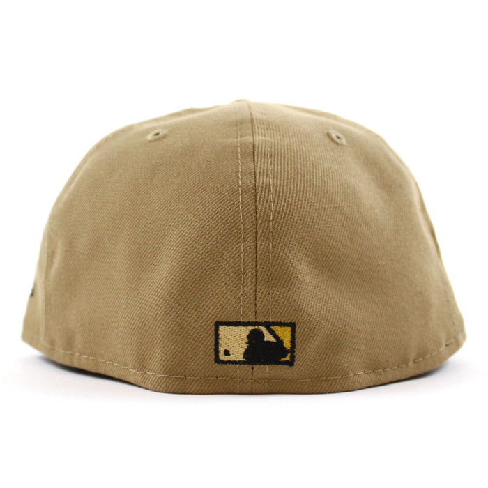 Los Angeles Dodgers 40th Anniversary New Era 59Fifty Fitted Hat (KHAKI KELLY GREEN Under Brim)