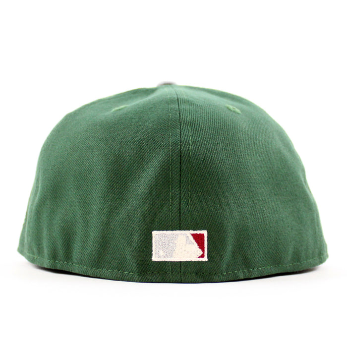 Los Angeles Dodgers 60th Anniversary New Era 59Fifty Fitted Hat (Green Gray Green Under Brim)