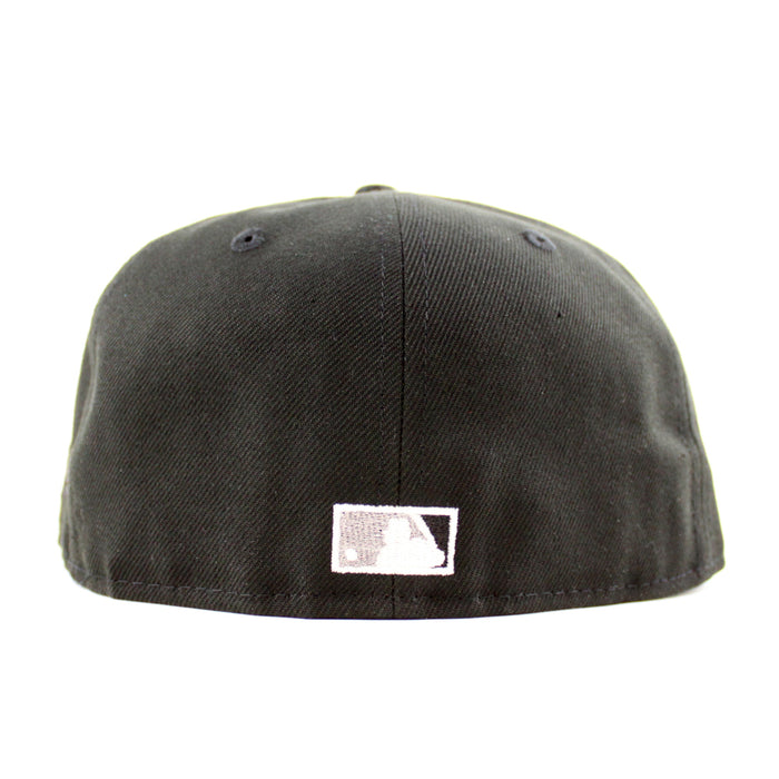 Los Angeles Dodgers Upside Down 60th Anniversary New Era 59Fifty Fitted Hat (Black Green Under Brim)