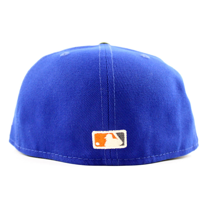 Los Mets New York Mets 60th Anniversary New Era 59Fifty Fitted Hat (Royal Blue Black Green Under Brim)