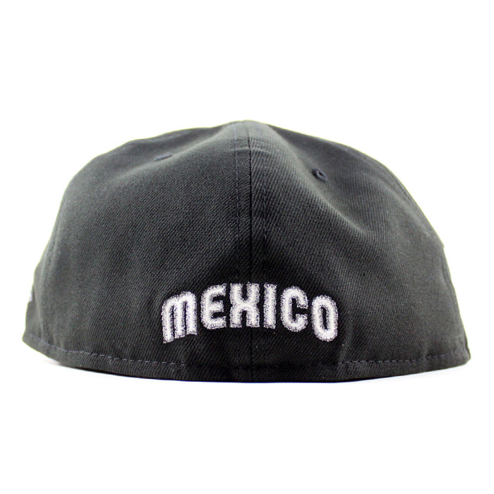 Mexico 2023 World Baseball Classic (WBC) Mexican Flag New Era 59Fifty Fitted Hat (Black Green Under Brim)