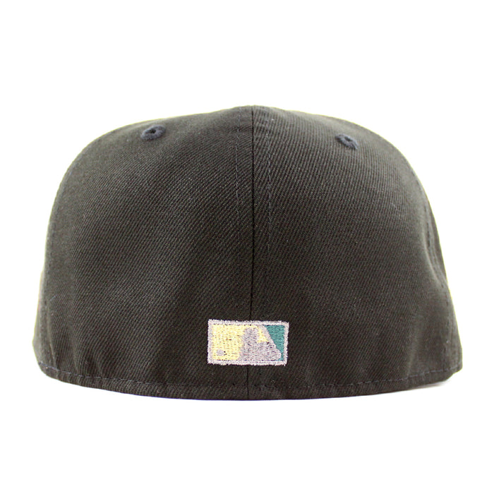 Milwaukee Brewers 2002 All Star Game New Era 59Fifty Fitted Hat (Black Gray Metallic Silver Under Brim)