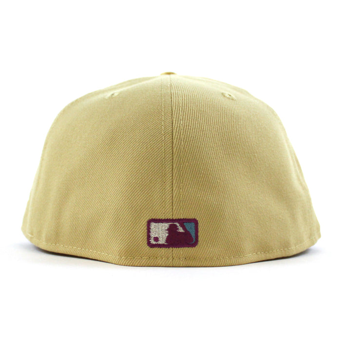 Minnesota Twins 1985 All Star Game New Era 59Fifty Fitted Hat (Vegas Gold Metallic Gold Gray Under Brim)
