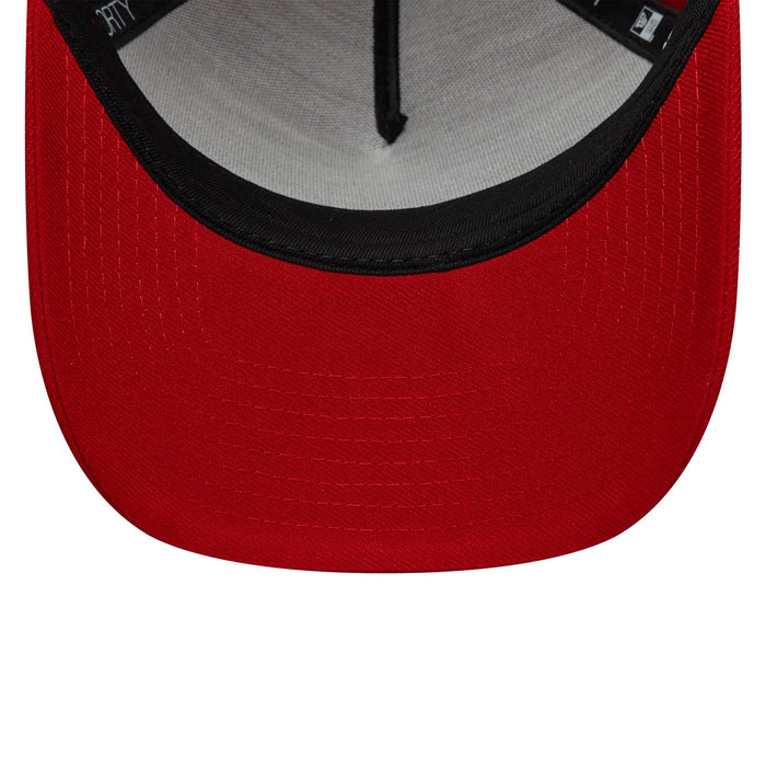 This is a New Era Red 9FORTY A-Frame Adjustable Cap 7