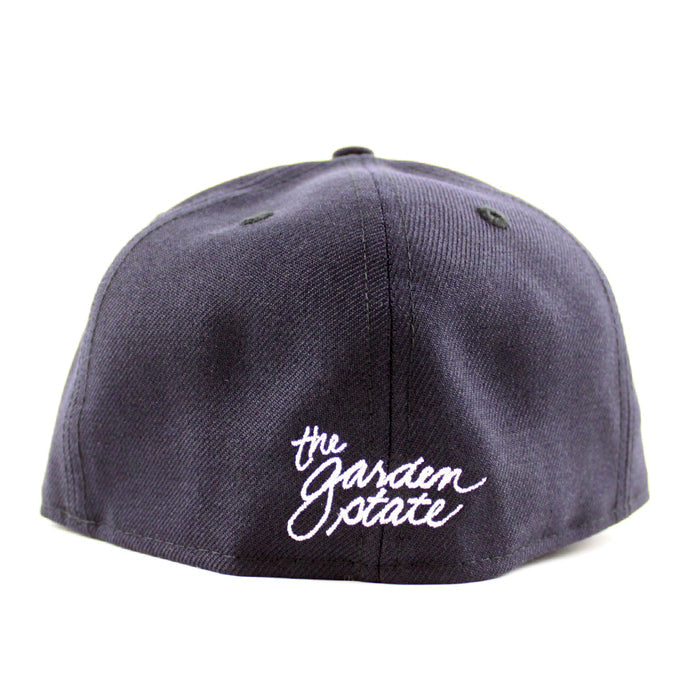 New Jersey State New Era 59Fifty Fitted Hat (Navy Gray Under Brim)