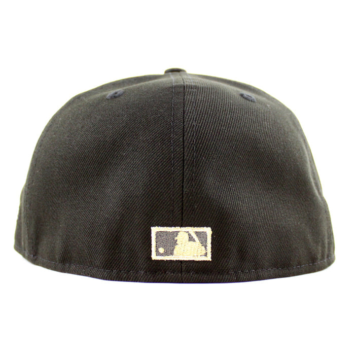New York Yankees 1999 World Series New Era 59Fifty Fitted Hat (Black Gray Under Brim)