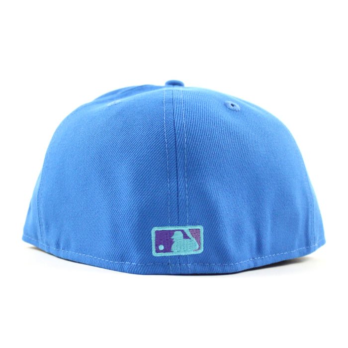 New York Yankees OUTERSPACE Neptune New Era 59Fifty Fitted Hat (Blue Purple Under Brim)
