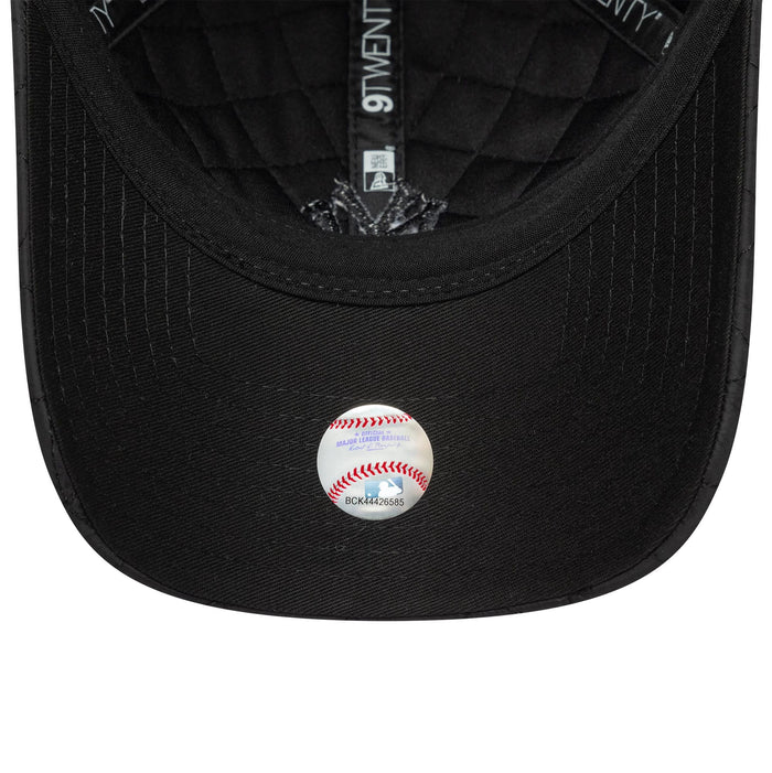 This is a New York Yankees Womens MLB Padded Black 9TWENTY Adjustable Cap 5