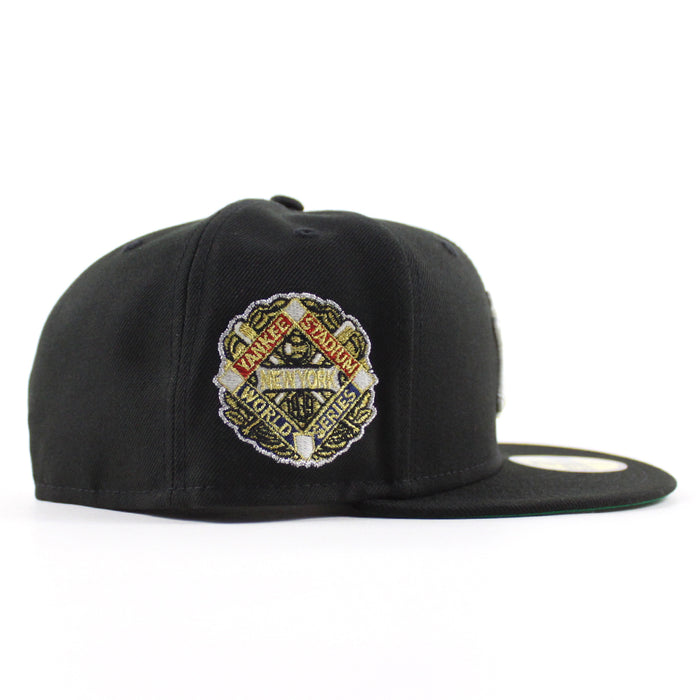 New York Yankees YANKEE STADIUM New Era 59Fifty Fitted Hat (Black Green Under Brim)