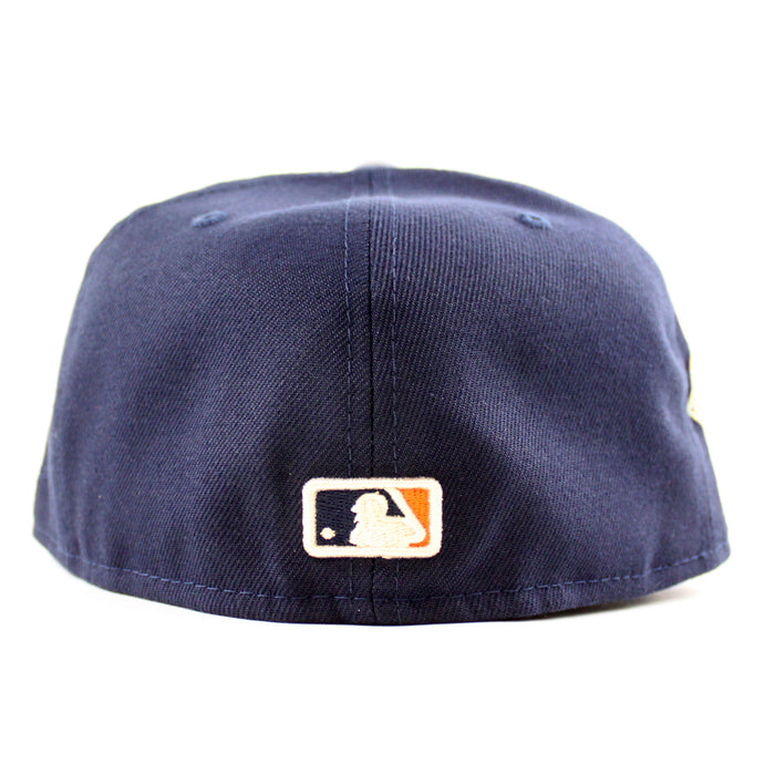 Orbit Mascot Houston Astros Minute Maid Park New Era 59Fifty Fitted Hat (Navy Gray Green Under Brim)