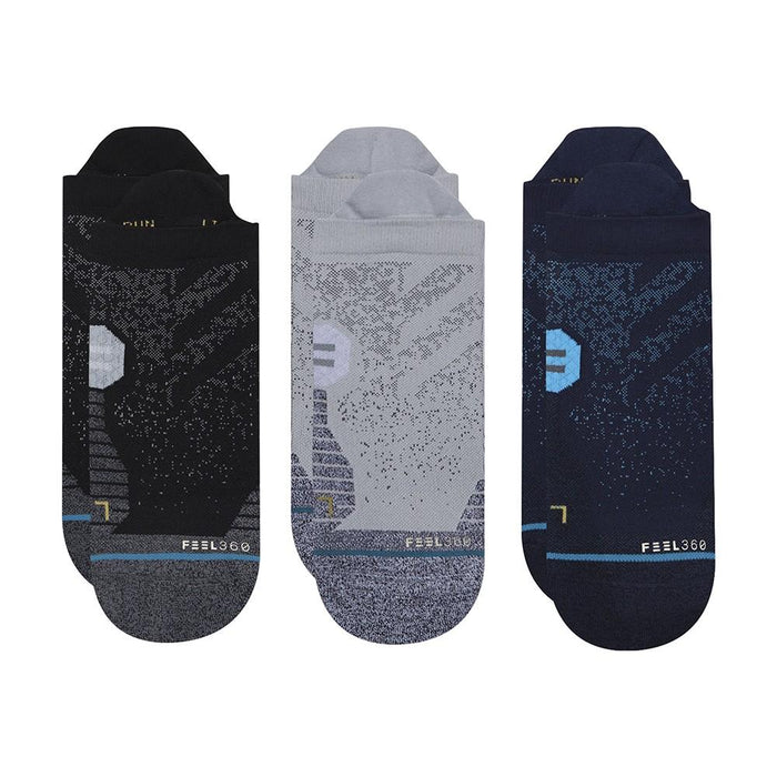 Pack 3 Stance Sock Run Tab Multi